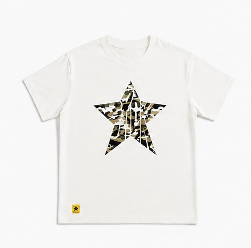 BROKE STAR Tee CAMO
