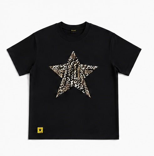 BROKE STAR Tee CHEETAH