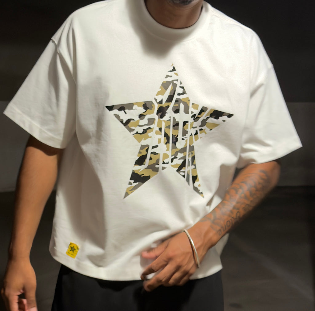 BROKE STAR Tee CAMO