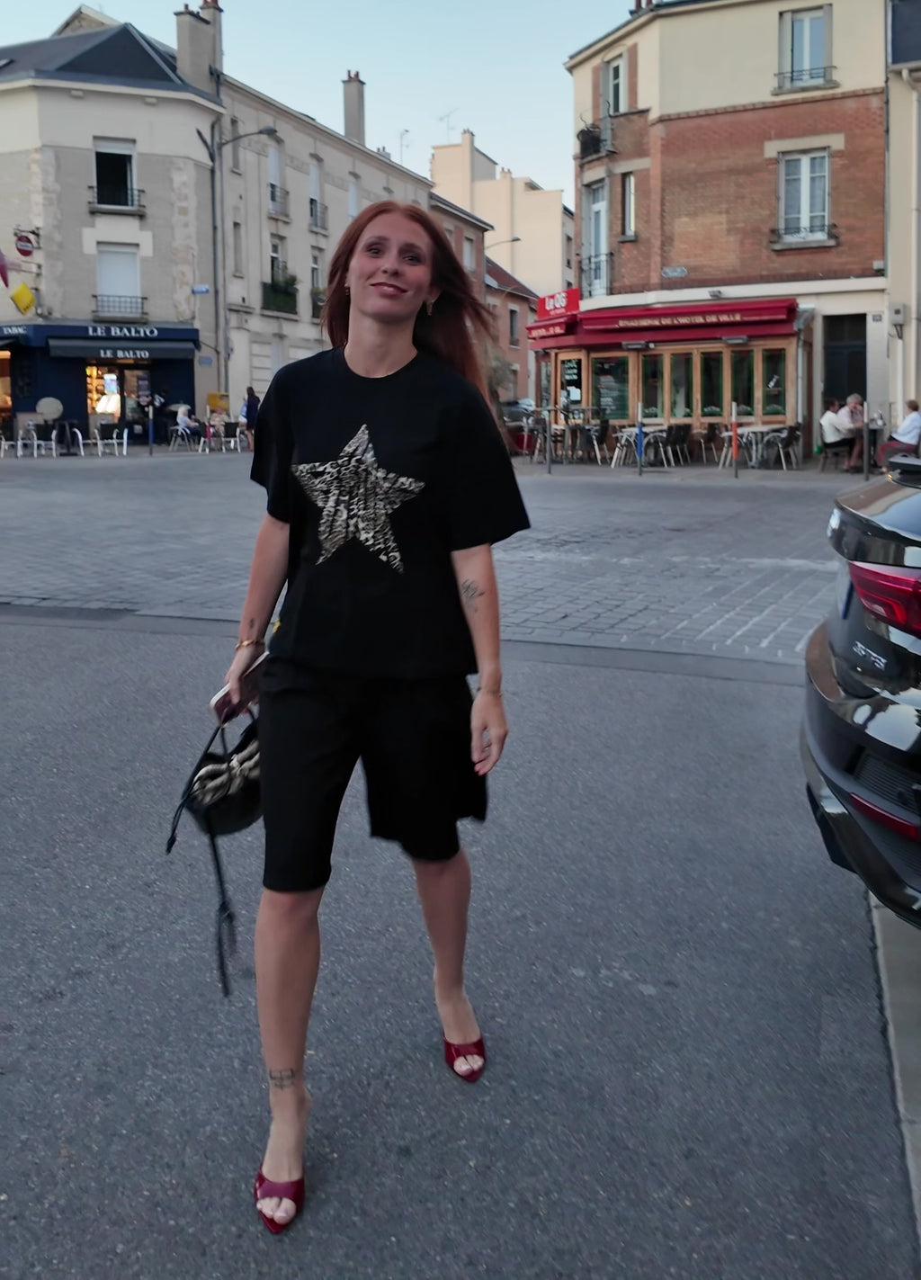 BROKE STAR Tee CHEETAH